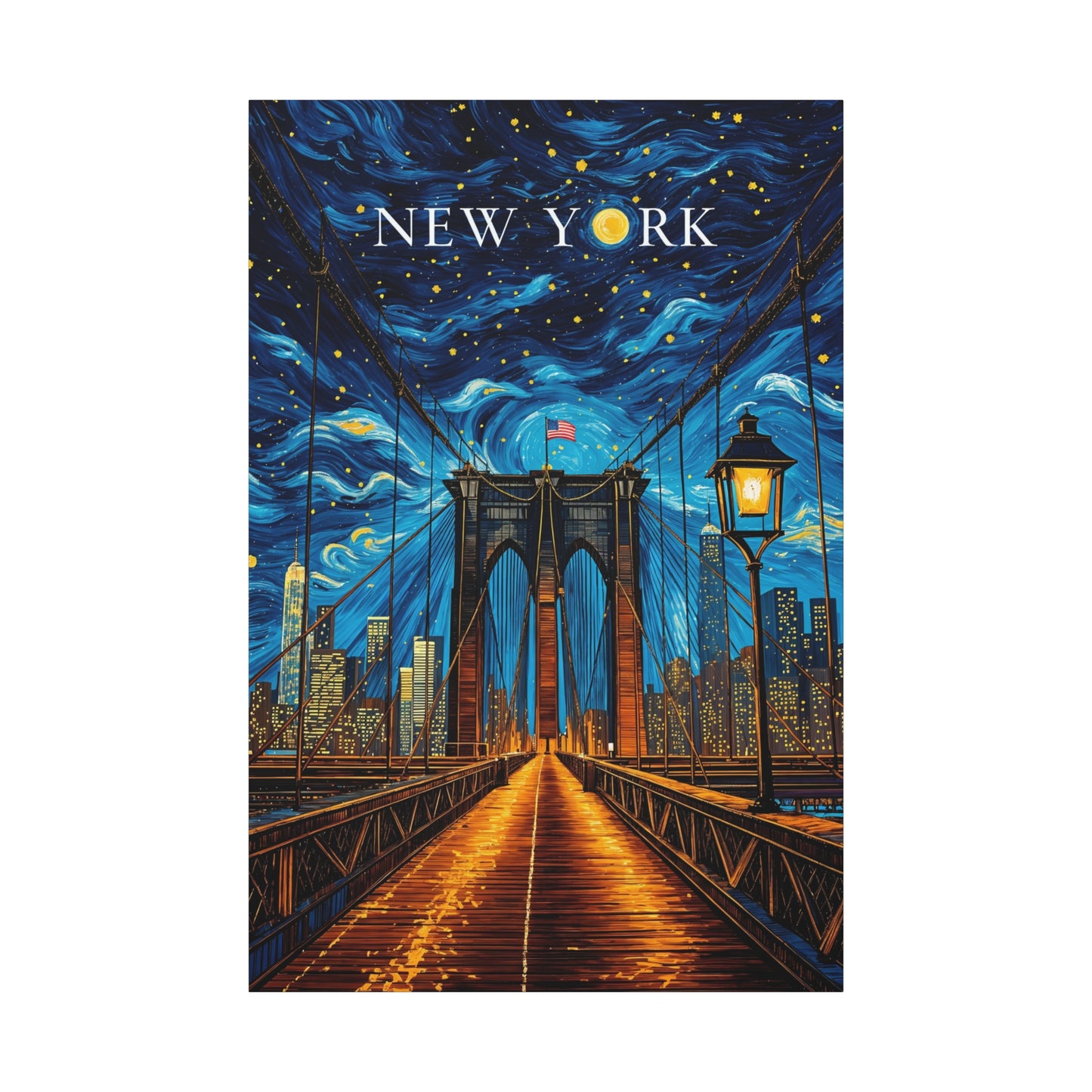 Starry Night over Brooklyn