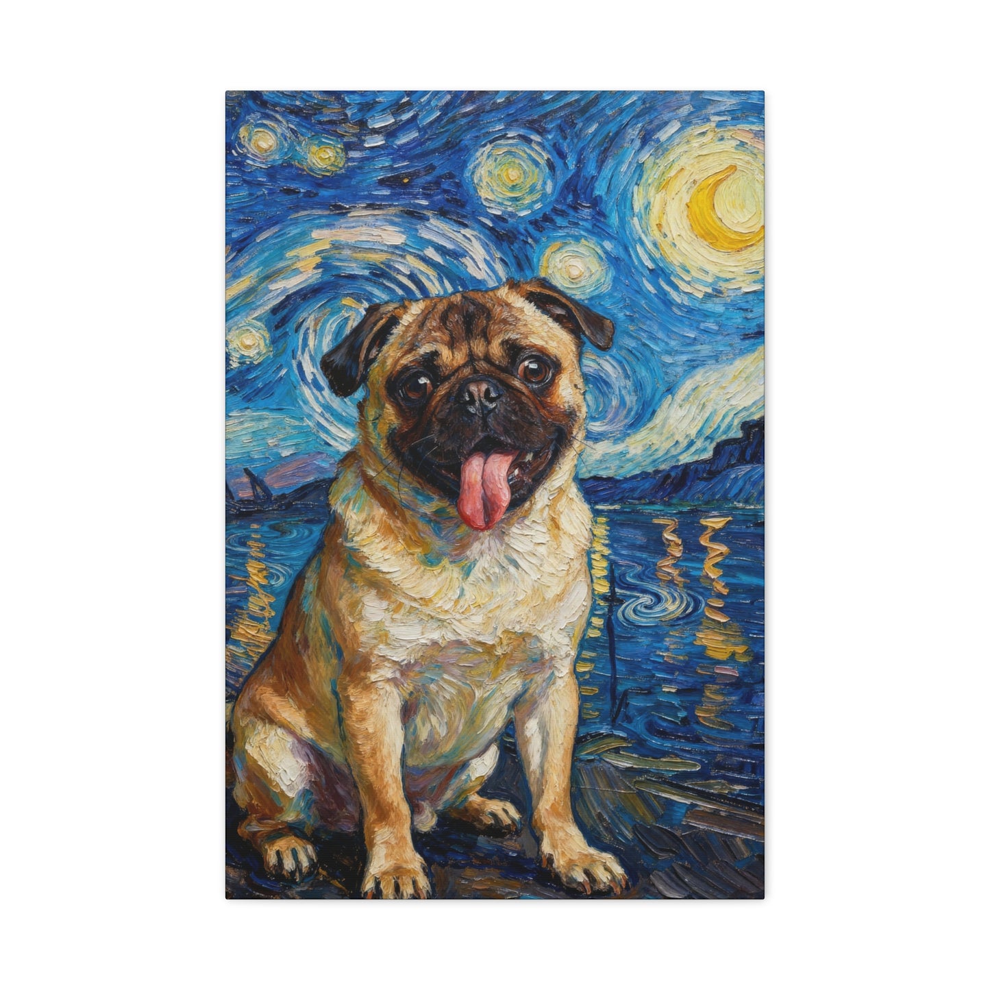 Turn your pet into a Van Gogh painting