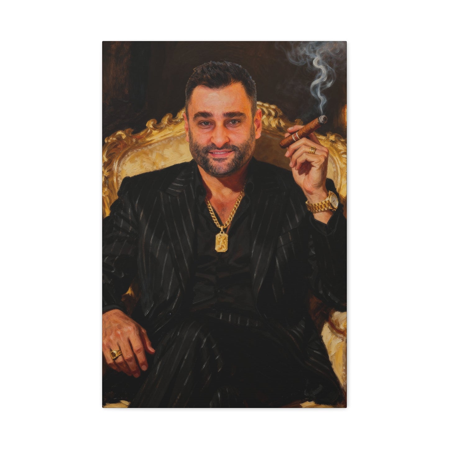 Turn your photo into The Boss - The world is yours