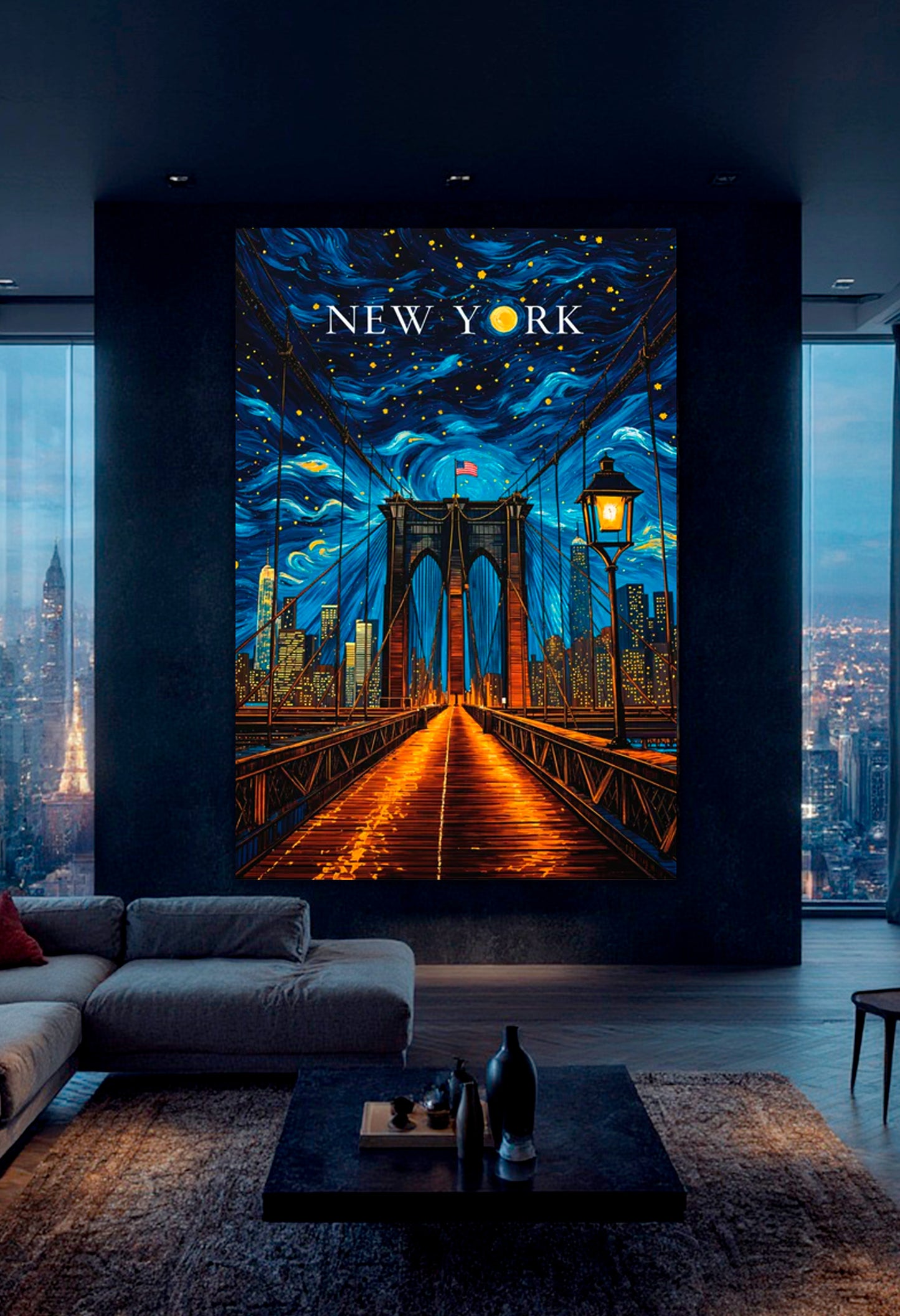 Starry Night over Brooklyn