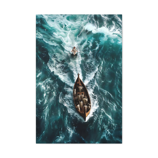 Step of Salvation: Jesus on the Stormy Sea