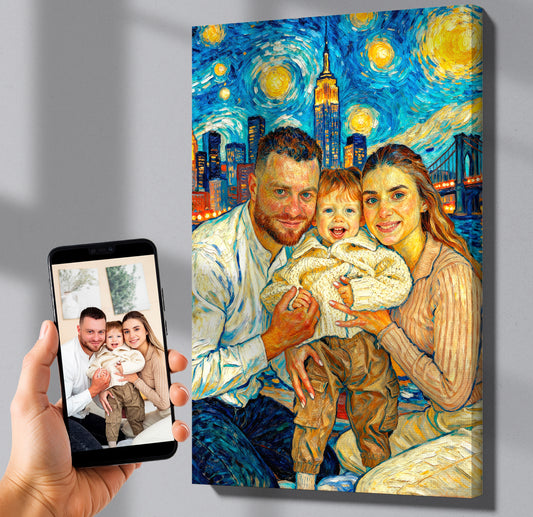 Turn your photo into a Van Gogh painting - NYC version