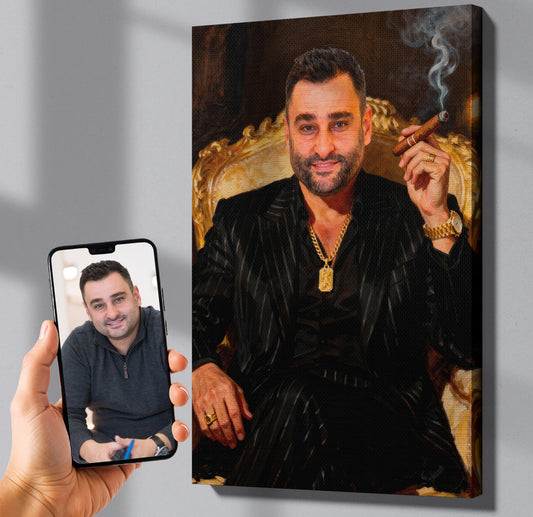 Turn your photo into The Boss - The world is yours