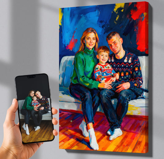 Turn your photo into a colorful digital painting